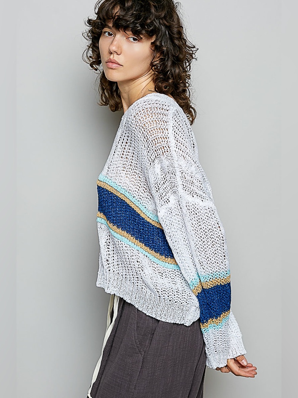 🍓 POL “ Ocean Break “ Sweater | Indigo Coast - Picture 8 of 10